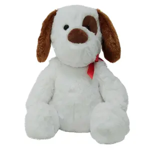 Colorful Cute Dog Plush Toys Valentine Gift Musical Stuffed Animal Soft Light Up Dog Toys Led Plush