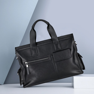 <span class=keywords><strong>กระเป๋า</strong></span>เอกสารผู้ชายหนัง PU ลำลอง, <span class=keywords><strong>กระเป๋า</strong></span>คอมพิวเตอร์สะพายข้างความจุขนาดใหญ่สำหรับธุรกิจ - Product Image 2