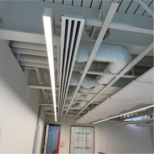 Difusor de Aire Lineal Ajustable de Aluminio para Techo con Caja Plenum para HVAC - Product Image 6