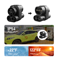 Adaptateur de chargeur EV portable Eondrive 1000V, nouveau chargeur rapide DC CCS1 vers CCS2 250A, étanche IP54 pour voitures électriques