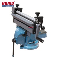 Huaju – Mini rouleau coulissant industriel SJ300 monté sur étau, Machine à rouler la tôle