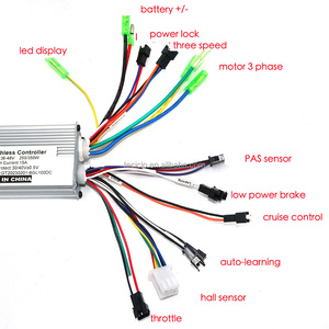 EBIKE KT CONTROLLER Kit T06S 15A für 250W-350W Bafang/AKM Motor + KT