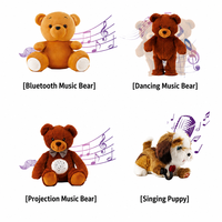 Coussin en peluche ours mignon, oreiller doux en forme d'animal pour boutiques de cadeaux, faveurs de fête, décoration intérieure et collections, production de jouets en peluche personnalisés