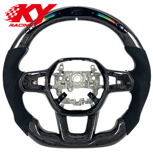 พวงมาลัยคาร์บอนไฟเบอร์อัจฉริยะแบบ LED สไตล์รถแข่งสำหรับ Honda Accord Civic C-RV Acura Integra Type S รุ่นที่ 11 - Product Image 1