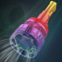 Ampoule de phare de voiture LED Geslla NL Bull Design 180W 21600LM, luminosité élevée, faisceau Hi/Lo, H1 H4 H11 9005 9006 9012 Canbus H7 X5 A3