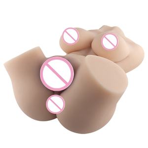 Godet de masturbation réaliste pour homme, demi-corps de femme mature, avec <span class=keywords><strong>vagin</strong></span> et fesses, moulage inversé, haute définition, jouet sexuel pour adulte - Product Image 1
