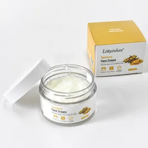 Private label curcuma sbiancante vitamine C crema viso al retinolo crema viso antirughe e linee sottili