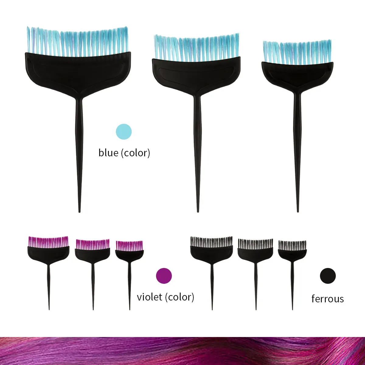 Neues Design Extra große Haar färbe bürsten Breites Haar Home DIY Bleach Tint Perm Tools Färben Haar bürste Kamm