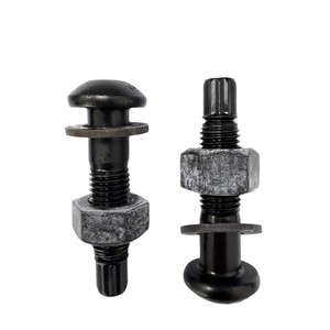 Ming Ao Torsion Shear Bolt M20*65 Round Head 10.9 Grade With Nuts For Steel Structure - Product Image 2