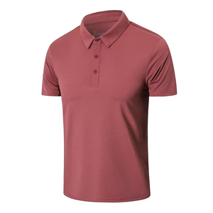 Casual Business Polo Shirt Polo Shirts <b>Men</b> s Polos De Hombre Embroidered Logo Camisa Polo <b>Small</b> Batch Customization Service - Product Image 3