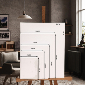 Bán buôn trắng không thấm nước kéo dài bông vải cho bức tranh-Trống Trắng căng Khung vải - Product Image 4