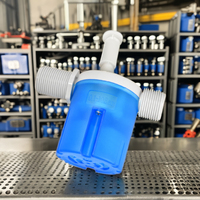 Vanne à bille en laiton approuvée CE vanne à aiguille à flotteur carburateur flottant hydraulique pour le bétail pour l'application de l'eau