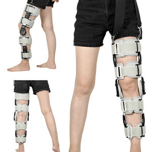 Dorrella penyangga lutut medis, penstabil samping dapat diatur, dukungan ACL ringan bernapas logam - Product Image 2