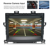 Autoradio multimédia Android, stéréo, 9 pouces, 2 Din, Audio, Navigation GPS, lecteur vidéo de voiture, pour Toyota Alphard 2008-2015