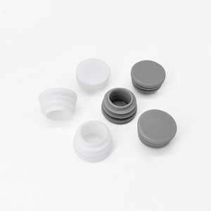 Round Plug Furniture Leg Pads 25mm <b>Plastic</b> Anti Slip For Table Chair <b>Stool</b> - Product Image 2