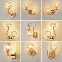 BGST luxe moderne minimaliste intérieur applique murale lampe fer corps maison montage chambre lumière mur support lumières pour la décoration intérieure