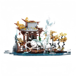 Tùy Chỉnh Cảnh Xây Dựng Khối Thiết Lập Cá Nhân Kiến Trúc Con Số Xe Ô Tô Moc Mô Hình Tự Làm Cảnh Quan Sáng Tạo Sưu Tập Đồ Chơi Quà Tặng - Product Image 1