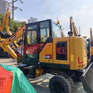 Excavatrice SANY SY75W d'occasion/neuve de bonne qualité à vendre, modèles d'occasion SY215C SY215C-9H SY215C-9K CAT 320D PC200-8 DX225 - Product Image 4