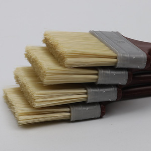 Pinceaux à poignée en plastique, poils plats de 2, 3 et 4 pouces pour la peinture sur quincaillerie - Product Image 2