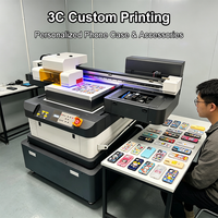 Printer UV Flatbed Fcolor 60*90cm Multifungsi Digital untuk Usaha Kecil