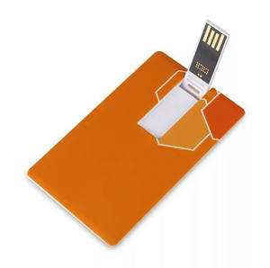 Clé USB 2.0 de 128 Go à prix abordable avec certification CE et garantie d'un an - Carte de visite promotionnelle - Product Image 3
