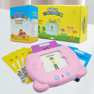 Việt Nam Tiếng anh song ngữ giáo dục sớm ngôn ngữ Kiến Thức thiết bị đồ chơi tương tác thông minh nói chuyện thẻ flash máy - Product Image 1