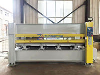 Presse à chaud hydraulique pour portes en bois, contreplaqué, MDF, machine de pressage pour le travail du bois, pressage de placages de bois
