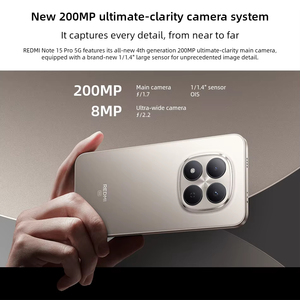 Xiaomi Redmi Note 15 Pro 5G NFC รุ่น Global สมาร์ทโฟน 256GB 512GB กล้องหลัก 200MP OIS แบตเตอรี่ 6580mAh ชาร์จเร็ว 45W Turbo - Product Image 4