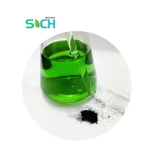 Clorofila en polvo Soluble en agua Natural a granel Super Food Color Orgánico Sodio Cobre Clorofila en polvo