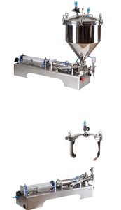 Machine de remplissage automatique pneumatique pour bouteilles de lait, marmelade, vinaigrette, crème, sauce tomate, avec système de conditionnement et remplissage PLC - Product Image 4