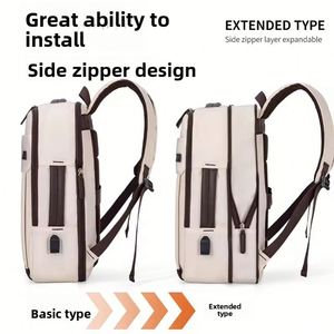 Manufacturer Custom New Design Expandable USB Charging Business School <b>Bag</b> Backpack Laptop <b>Bag</b> Travel Back <b>Pack</b> Mochila - Product Image 2