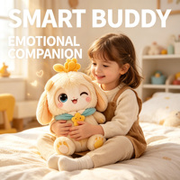 Peluche intelligente IA Sunny, sensible au toucher, lecteur de musique, animal en peluche intelligent pour enfants, compagnon de jeu dynamique