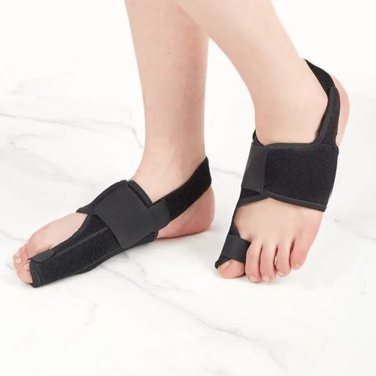 Attelle d'oignon réglable pour gros orteil Orthèse soulagement de la douleur Correcteur d'oignon orthopédique pour Hallux Valgus