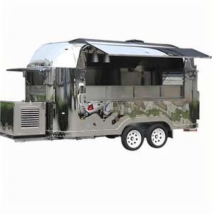 Camionnette à glaces rétro en aluminium avec machines d'arcade intégrées, décor <span class=keywords><strong>Pac</strong></span>-<span class=keywords><strong>Man</strong></span>, friandises glacées classiques, remorque alimentaire remorquable - Product Image 6