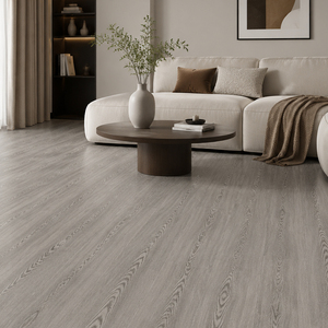 Suelo de Madera Laminada de Nogal Premium, Moderno, Fácil de Limpiar, para Sala de Estar, con Acabado UV, Resistente al Agua, 5 Años de Garantía - Product Image 1