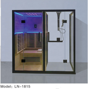 LUXURY Steam <strong>Sauna</strong> Shower Combination Room <strong>Infrared</strong> <strong>Sauna</strong> Room Factory Cheap Price - Product Image 6