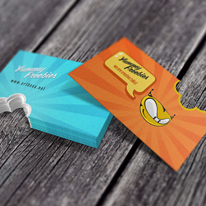 Cartes de visite personnalisées en gros, luxe, découpées, impression offset, pelliculage, taille personnalisée en 7 jours - Product Image 1
