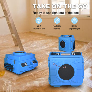 เครื่องฟอก<span class=keywords><strong>อากาศ</strong></span>แบบพกพา ระบบ<span class=keywords><strong>กรอง</strong></span> HEPA 3 ขั้นตอน กำลังลม 600 CFM กำจัดฝุ่น/ควัน/กลิ่น พร้อมฟังก์ชั่นอโรมาเธอราพี ครอบคลุมพื้นที่ 300-400 ตารางฟุต - Product Image 5