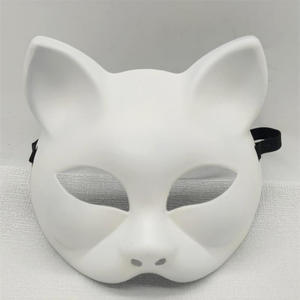 Maschera Stile Gatto Mezza Faccia all'Ingrosso, Maschera per Uomo e Donna, Accessori per Feste, Balli e Spettacoli - Product Image 6