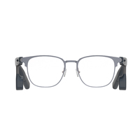 Lunettes audio à conduction osseuse, aide auditive, verres solaires magnétiques interchangeables, batterie, logo personnalisé, vente en gros