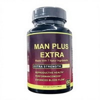 Capsules de racine de Maca noire pour l'endurance masculine avec soutien au Ginseng, 60 capsules, qualité alimentaire, vente en gros