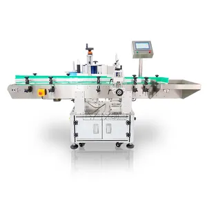 CYJX Electronic Component Cable Print And Apply Label Machines Automatic Round Bottle Labeling Machine