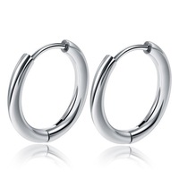 Haute qualité plusieurs couleurs en acier inoxydable boucles d'oreilles en acier chirurgical Piercing bijoux bijoux de corps Piercing
