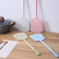 Prix usine tapette à mouches motif en plastique léger ménage clapet moustique Bug antiparasitaire outil