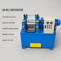 Ligne de production automatisée de mélangeurs à deux rouleaux en caoutchouc de silicone avec convoyeur continu à bande supérieure