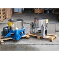 Industriële automatische stille hogesnelheids centrifugale dehydrator voor fruit, groenten, bladeren, commerciële hydro-extractie