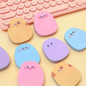 กระดาษโน้ตติดเองลายการ์ตูนน่ารักสไตล์สาวหวาน สีสันสดใส ใช้สำหรับจดบันทึก เหมาะสำหรับนักเรียน ของใช้จำเป็นสำหรับเปิดเทอม - Product Image 3