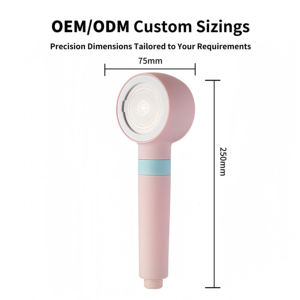 <span class=keywords><strong>Douche</strong></span> à main haute <span class=keywords><strong>pression</strong></span> YEETE Anion Spa, pommeau <span class=keywords><strong>de</strong></span> <span class=keywords><strong>douche</strong></span> chromé efficace, remplacement facile, design moderne - Product Image 2