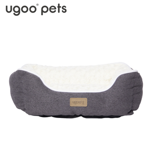 Erhöhtes mittleres Hunde bett warmer Plüsch Großhandels couch Preis rutsch festes Boden design Weiche süße Luxus-Haustier betten-Khahi Hunde bett - Product Image 4