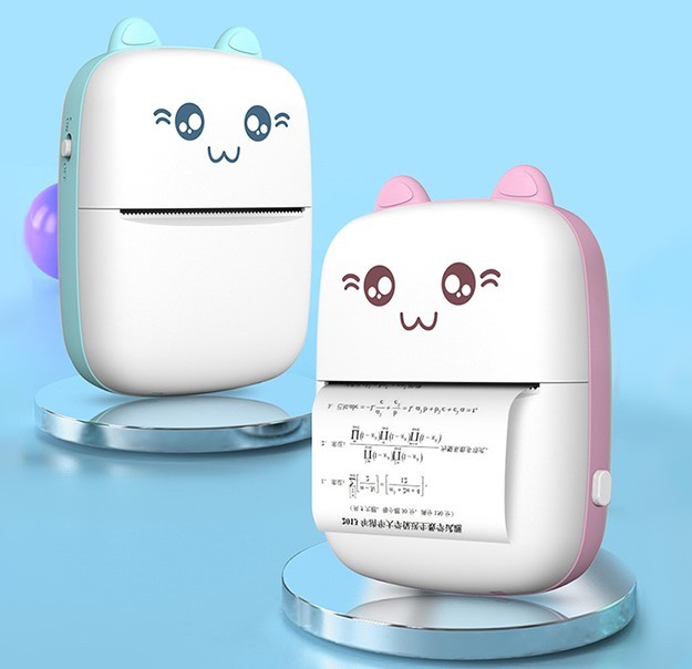 Portable C9 Mini Thermal Printer Pocket Student Boys Girls Hot Print Mobile Phone Photo Title Note in Stock